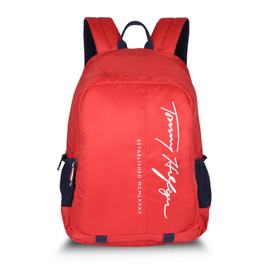 Tommy Hilfiger Haiden Unisex
Polyester Laptop Backpack Red