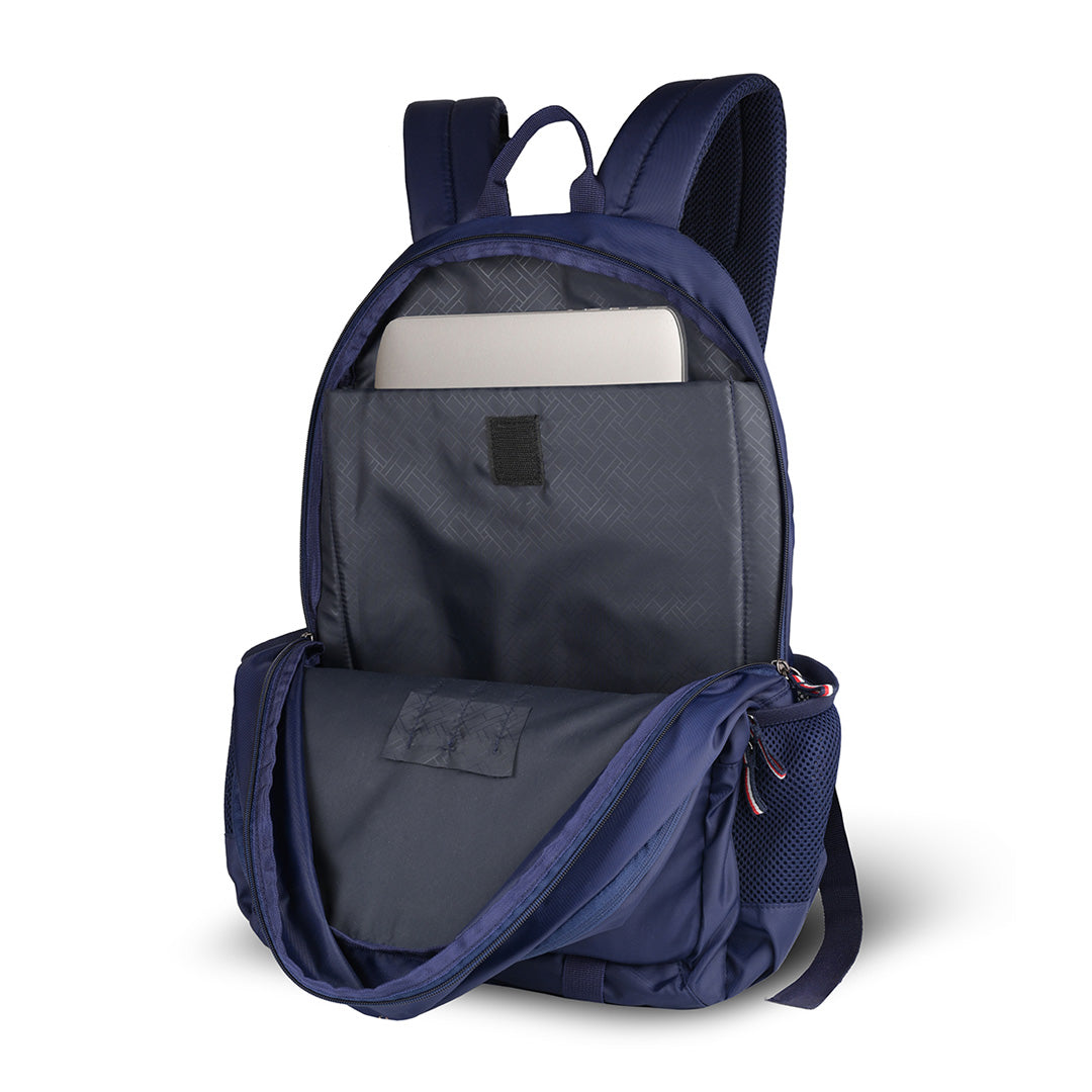 Tommy Hilfiger Haiden Unisex Polyester Laptop Backpack Navy