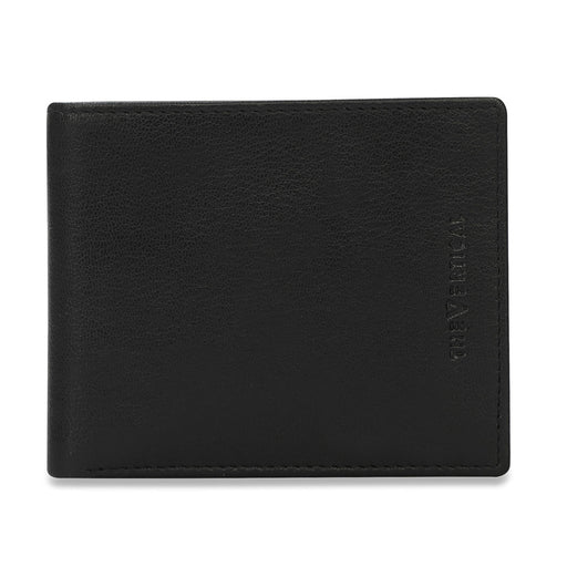 The Vertical Magnum Men Leather Global Coin Wallet Black