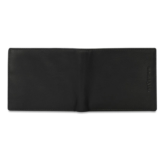 The Vertical Magnum Men Leather Global Coin Wallet Black