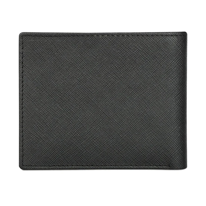The Vertical Maestro Men Leather Global Coin Wallet Black