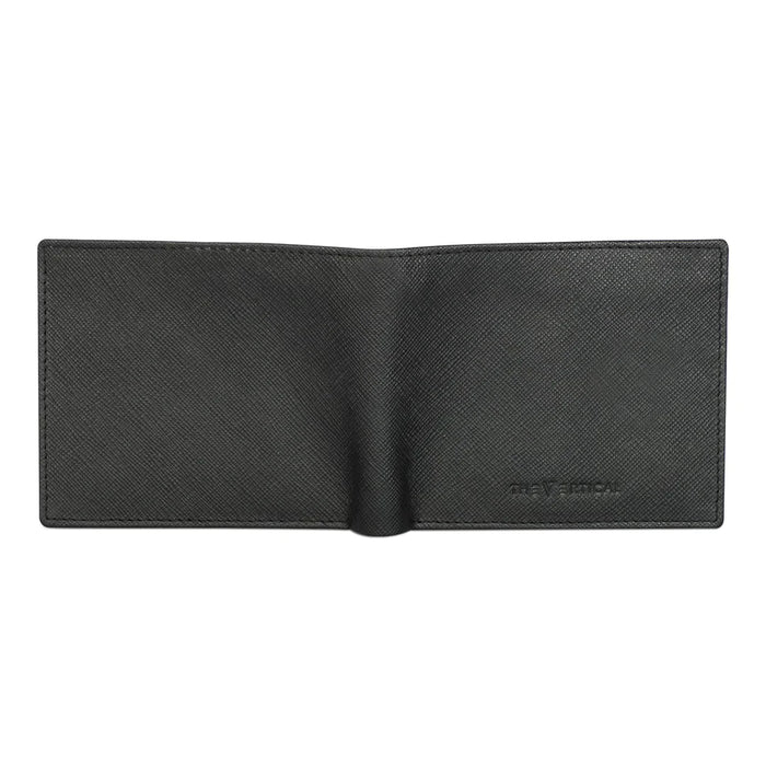 The Vertical Maestro Men Leather Global Coin Wallet Black