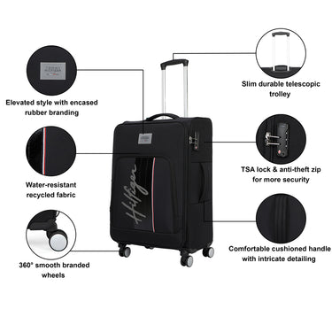 Tommy Hilfiger Richmond Soft Luggage Black