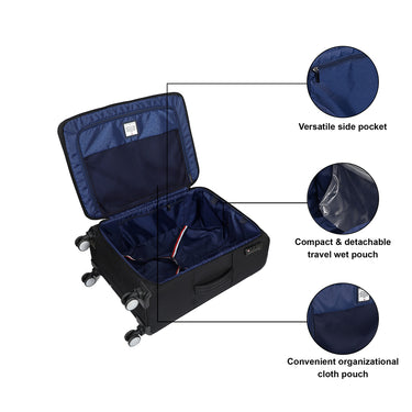 Tommy Hilfiger Richmond Soft Luggage Black