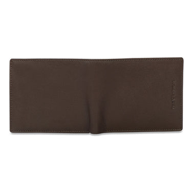 The Vertical Magnum Men Leather Global Coin Wallet Brown