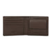 The Vertical Magnum Men Leather Global Coin Wallet Brown
