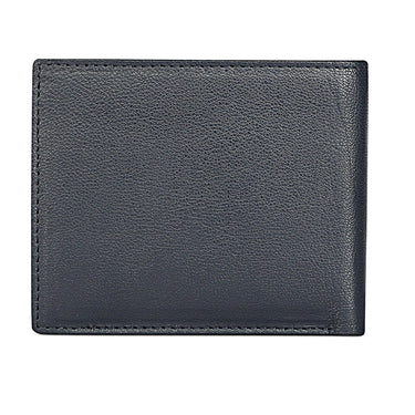 The Vertical Magnum Men Leather Global Coin Wallet navy