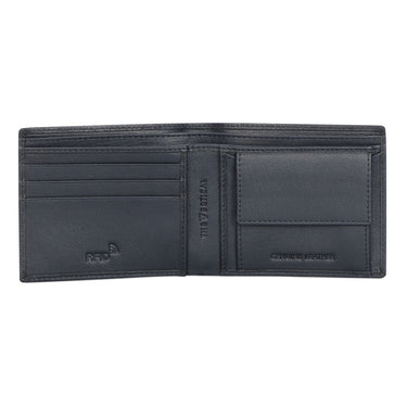 The Vertical Magnum Men Leather Global Coin Wallet navy
