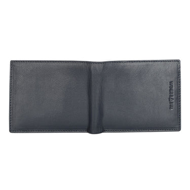 The Vertical Magnum Men Leather Global Coin Wallet navy