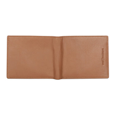 The Vertical Magnum Men Leather Global Coin Wallet Tan