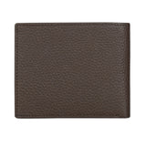 The Vertical Milenia Men Leather Global Coin Wallet Brown
