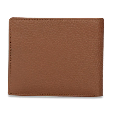 The Vertical Milenia Men Leather Global Coin Wallet Tan
