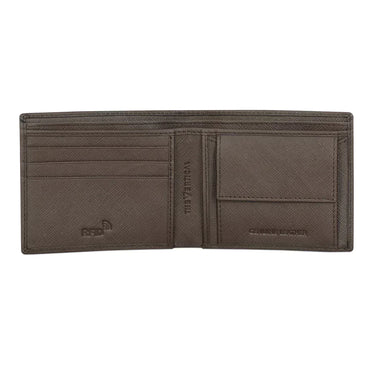 The Vertical Maestro Men Leather Global Coin Wallet Brown