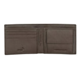 The Vertical Maestro Men Leather Global Coin Wallet Brown