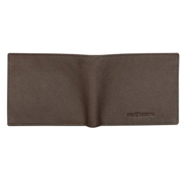 The Vertical Maestro Men Leather Global Coin Wallet Brown