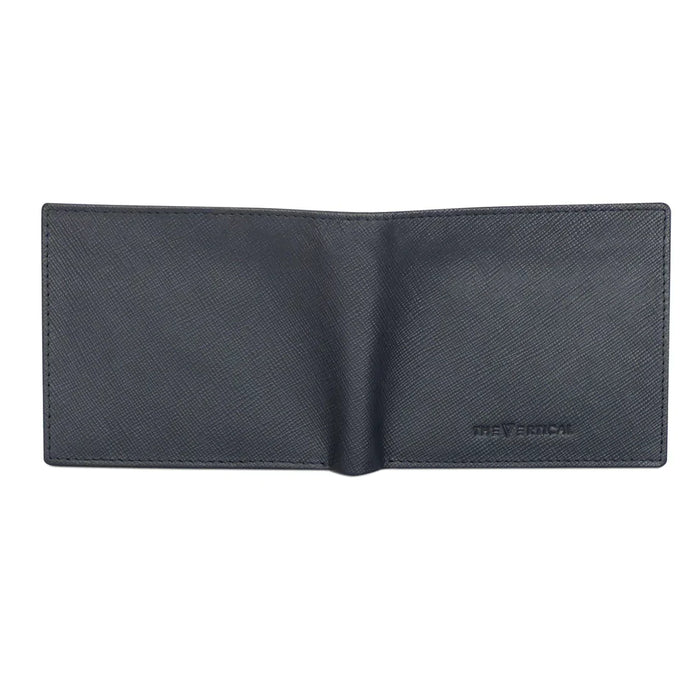 The Vertical Maestro Men Leather Global Coin Wallet navy