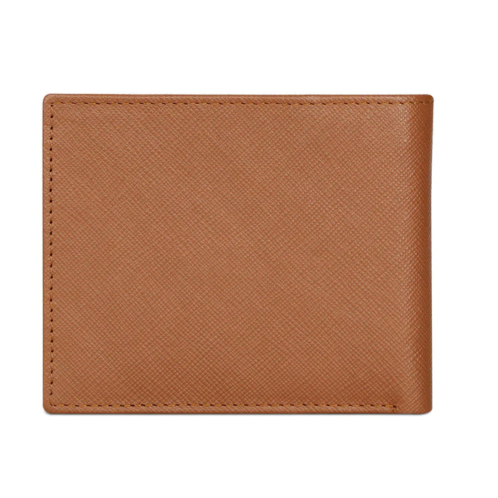 The Vertical Maestro Men Leather Global Coin Wallet Tan