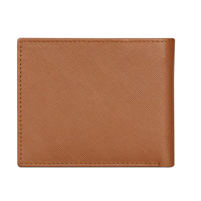 The Vertical Maestro Men Leather Global Coin Wallet Tan