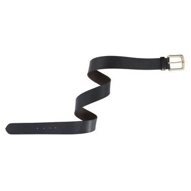 The Vertical Rue Mens Leather Belt Navy