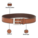 The Vertical Lena Men's Leather Belt