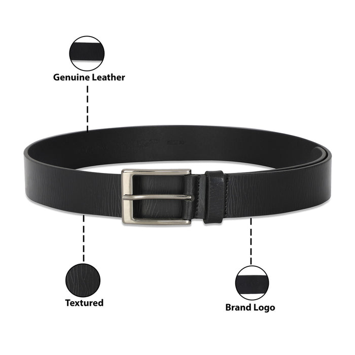 The Vertical Ditte Men's Leather Belt