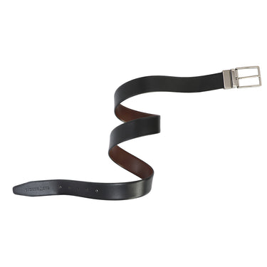 The Vertical Milenie Men Leather Reversible Belt