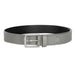  Vertical belt Bianka Mens Leather Belt Gray