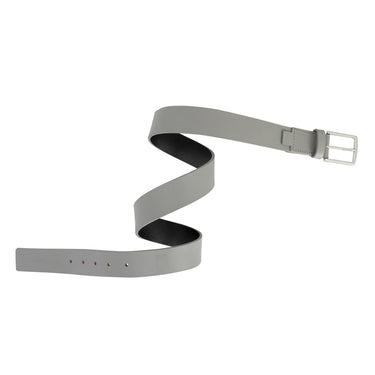  Vertical belt Bianka Mens Leather Belt Gray