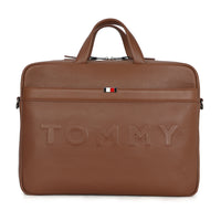 Tommy Hilfiger Premium Leather Line Galveston Business Case
