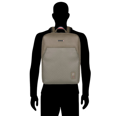 Tommy Hilfiger Prudence Unisex Leather 14 Inch Laptop Backpack Olive