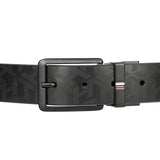 Tommy Hilfiger Honor Men Leather Reversible Belt Black