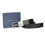 Tommy Hilfiger Luxem Mens Leather Reversible Belt Black