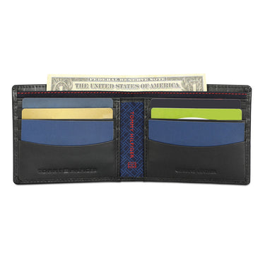 Copy of Tommy Hilfiger Gavin Men Leather Slimfold Wallet Navy