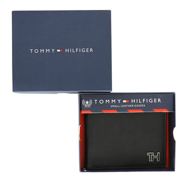 Copy of Tommy Hilfiger Gavin Men Leather Slimfold Wallet Navy