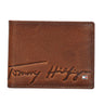 Tommy Hilfiger Michelin Men Leather Slimfold Wallet Tan