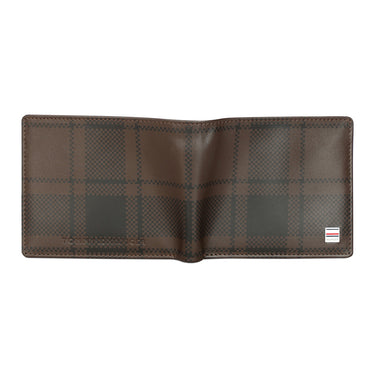 Tommy Hilfiger Stallion Mens Leather Global Coin Wallet Brown