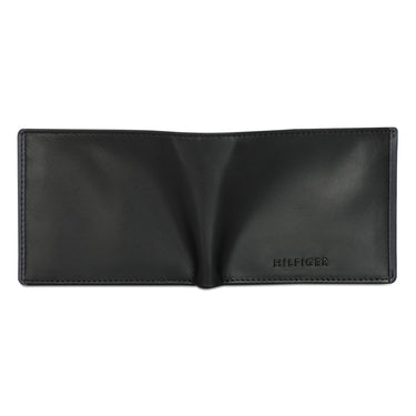 Tommy Hilfiger Deckard Men Leather Global Coin Wallet Black