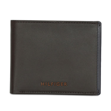 Tommy Hilfiger Deckard Men Leather Global Coin Wallet Brown