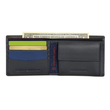 Tommy Hilfiger Deckard Men Leather Global Coin Wallet Brown