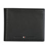 Tommy Hilfiger Ather Men Leather Global Coin Wallet Black
