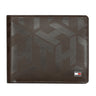 Tommy Hilfiger Arke Mens Leather Slimfold Wallet brown