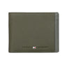 Tommy Hilfiger Matteo Mens Leather Global Coin Wallet Olive