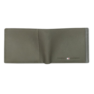 Tommy Hilfiger Matteo Mens Leather Global Coin Wallet Olive