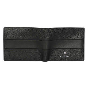 Tommy Hilfiger Niccolo Mens Leather Multicard Coin Wallet Black