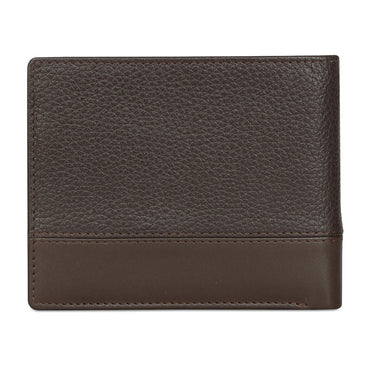 Tommy Hilfiger Aurelio Mens Leather Global Coin Wallet Brown