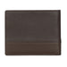 Tommy Hilfiger Aurelio Mens Leather Global Coin Wallet Brown