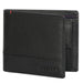 Tommy Hilfiger Aurelio Mens Leather Global Coin Wallet Black