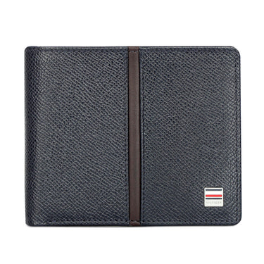 Tommy Hilfiger Renato Mens Leather Global Coin Wallet navy