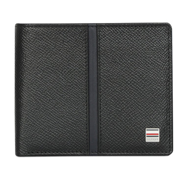 Tommy Hilfiger Renato Mens Leather Global Coin Wallet Black