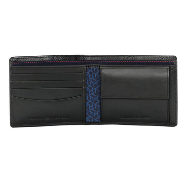 Tommy Hilfiger Renato Mens Leather Global Coin Wallet Black